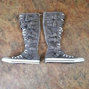 Converse knee length sneakers